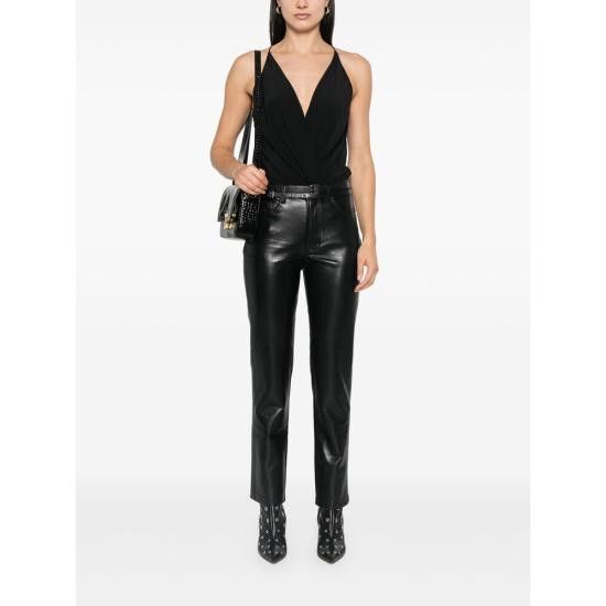 Anine Bing ANINE BING Women Blouses A 07 10820 BLK26 BLACK Size XS / US 0-2 / IT 36-38 - 5 Thumbnail