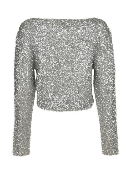 Chiara Ferragni CHIARA FERRAGNI Women Sweater 77CBFH06 CMH54 900 Silver Size S / US 4 / IT 40 - 2 Thumbnail