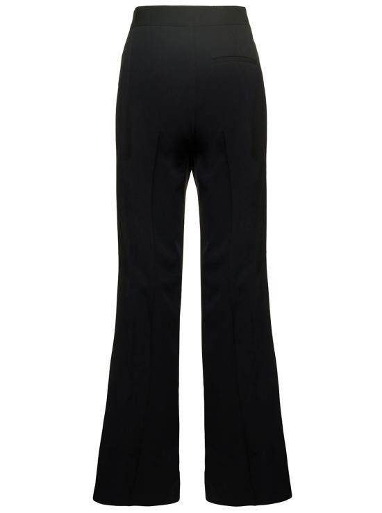 Stella McCartney STELLA MCCARTNEY Women Straight Pants 6400933CU7041000 Black Size 27" / US 4 / IT 40 - 2 Thumbnail