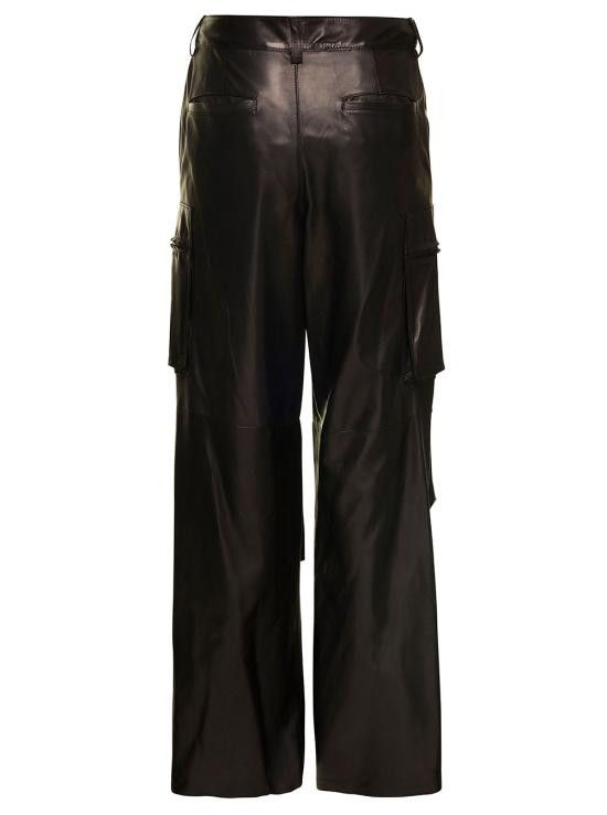Salvatore Santoro SALVATORE SANTORO Women Straight Pants 45051DGLOVBLACK Black Size 28" / US 6 / IT 42 - 2 Thumbnail