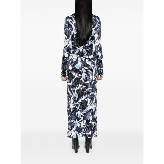 Diane von Furstenberg DIANE VON FURSTENBERG Women Dresses DVFDL4S034 SPDCL BLUE Size M / US 6-8 / IT 42-44 - 3 Thumbnail