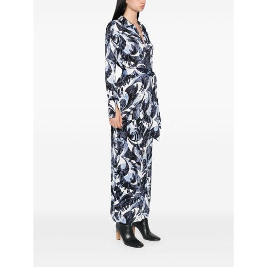 Diane von Furstenberg DIANE VON FURSTENBERG Women Dresses DVFDL4S034 SPDCL BLUE Size M / US 6-8 / IT 42-44 - 5 Thumbnail