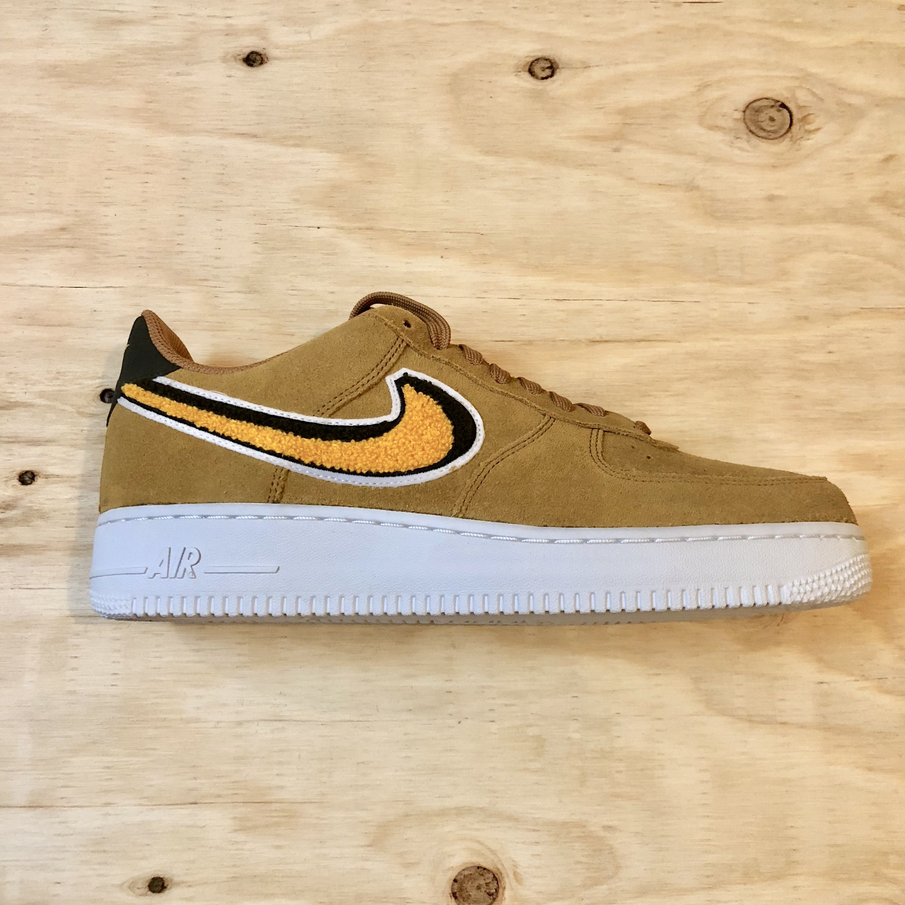 Nike Nike Air Force 1 07 LV8 Chenille Swoosh Muted Bronze AF1 Grailed