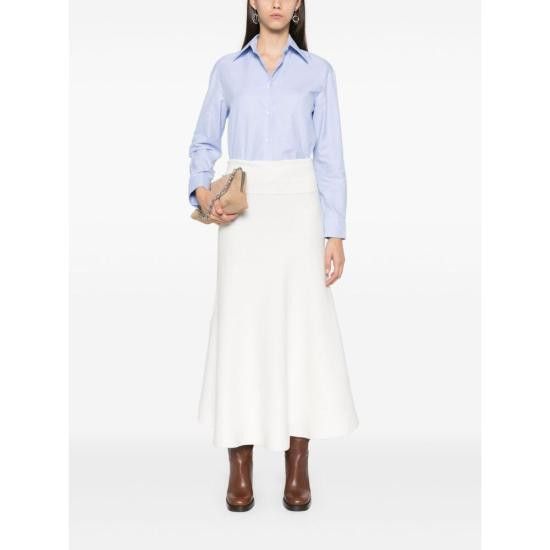 Mazzarelli MAZZARELLI Women Shirts B115 2 MINA BLUE Size L / US 10 / IT 46 - 5 Thumbnail