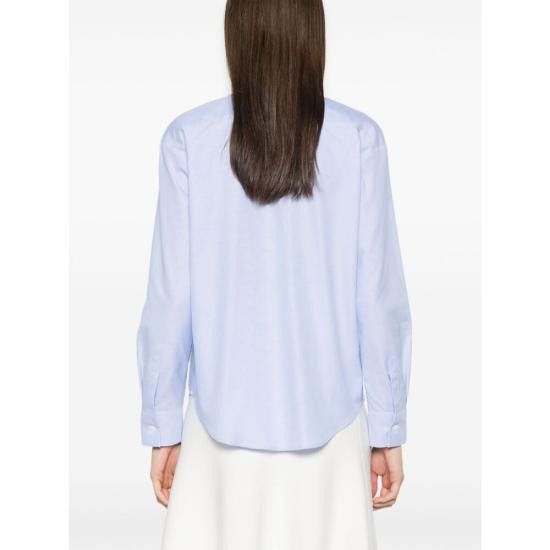 Mazzarelli MAZZARELLI Women Shirts B115 2 MINA BLUE Size L / US 10 / IT 46 - 3 Thumbnail