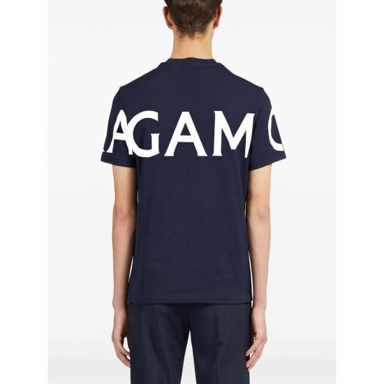 Salvatore Ferragamo SALVATORE FERRAGAMO Men T-Shirts 122303 0771855 BLBIA BLUE Size US XL / EU 56 / 4 - 2 Thumbnail