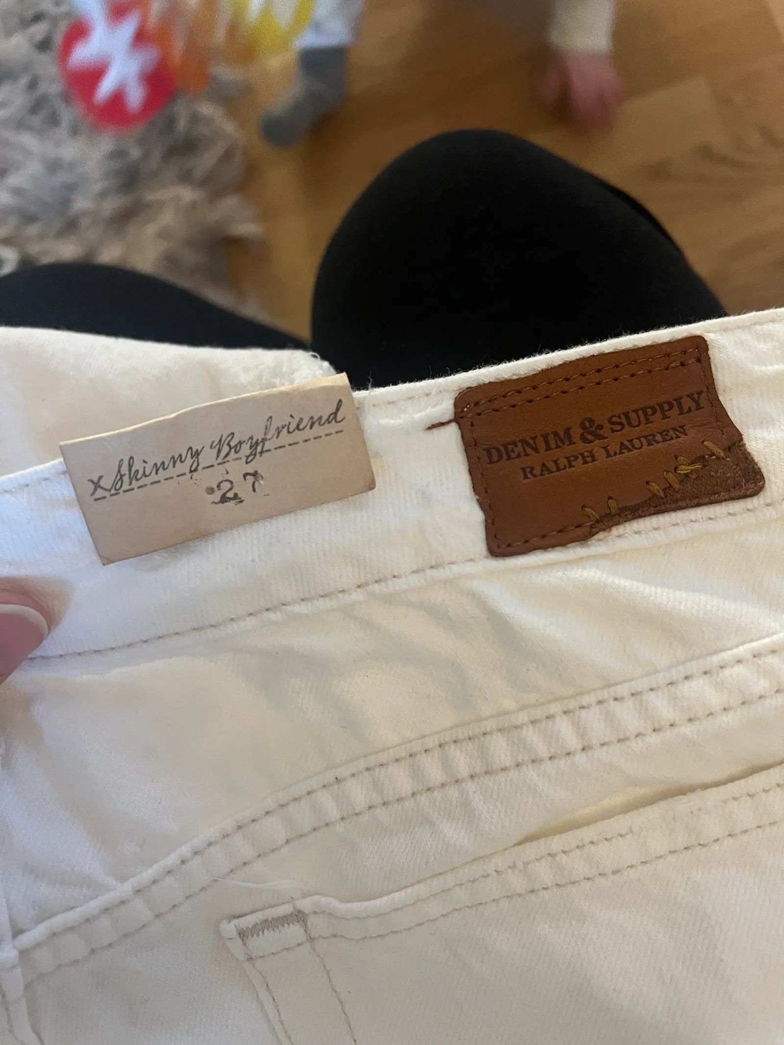 Ralph Lauren Ralph Lauren Skinny Boyfriend Jeans Size 27" / US 4 / IT 40 - 2 Thumbnail