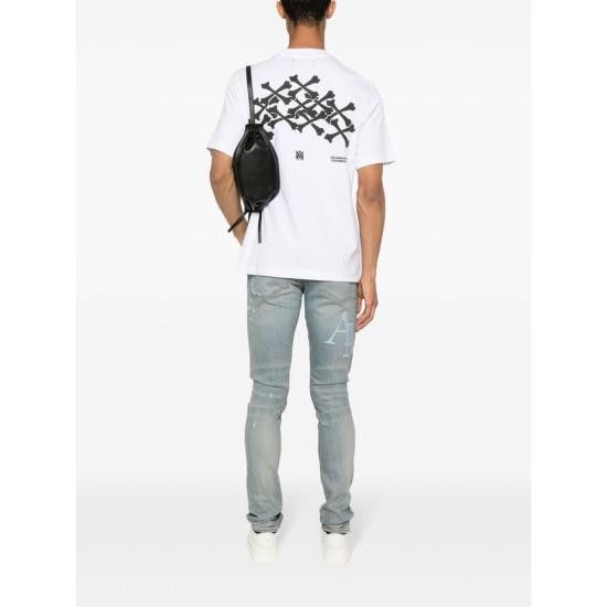 Amiri AMIRI Men T-Shirts AMJYTE1075 WHITE Size US S / EU 44-46 / 1 - 2 Thumbnail