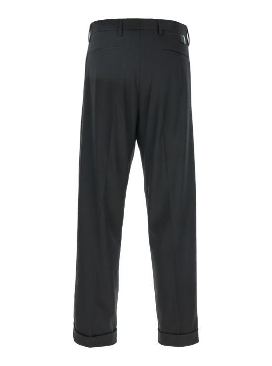 Low Brand LOW BRAND Men Straight Pants L1PFW24256804D001 Black Size US 31 - 2 Thumbnail