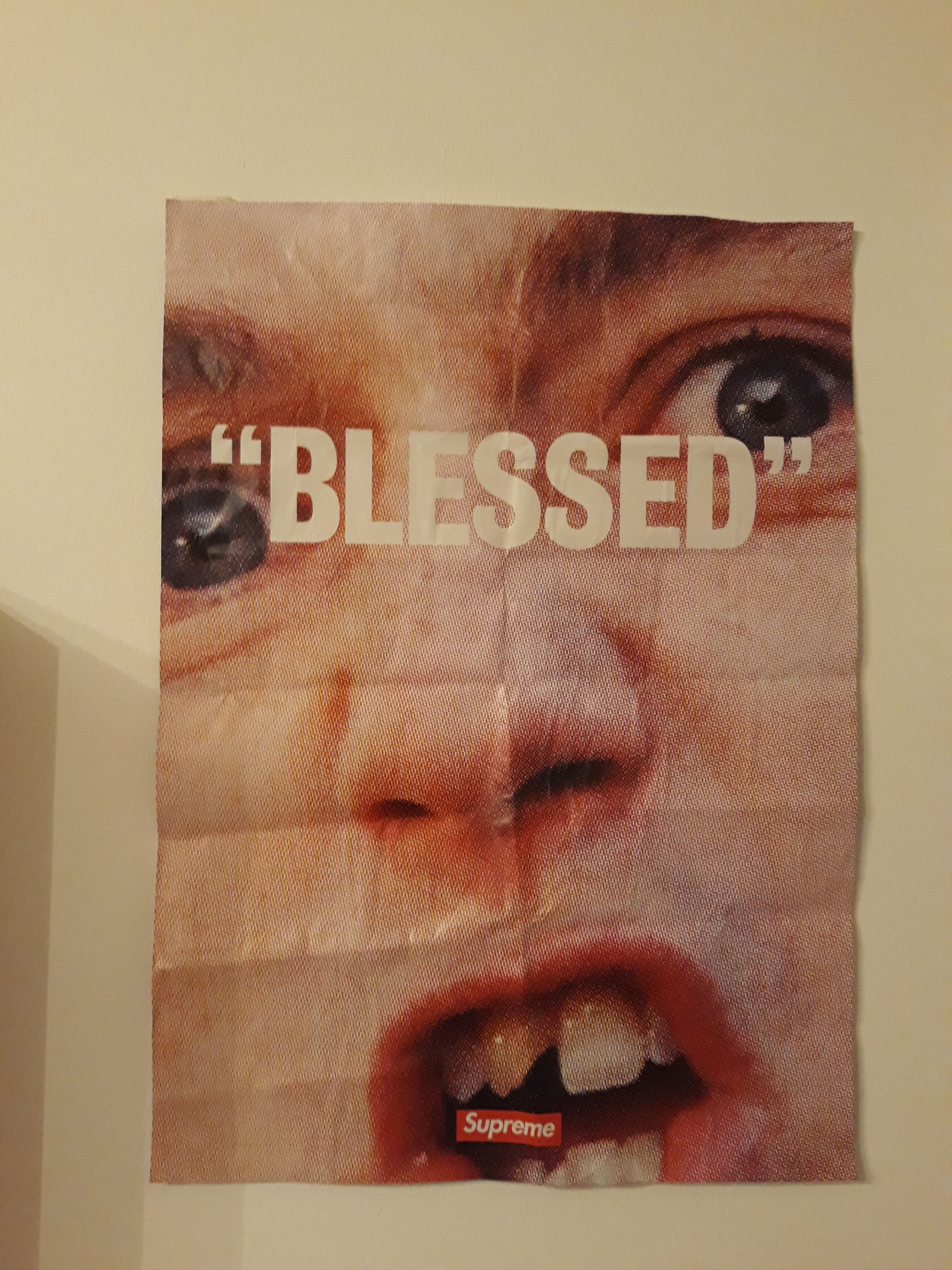 Supreme Blessed Supreme poster Ben Kadow | Grailed