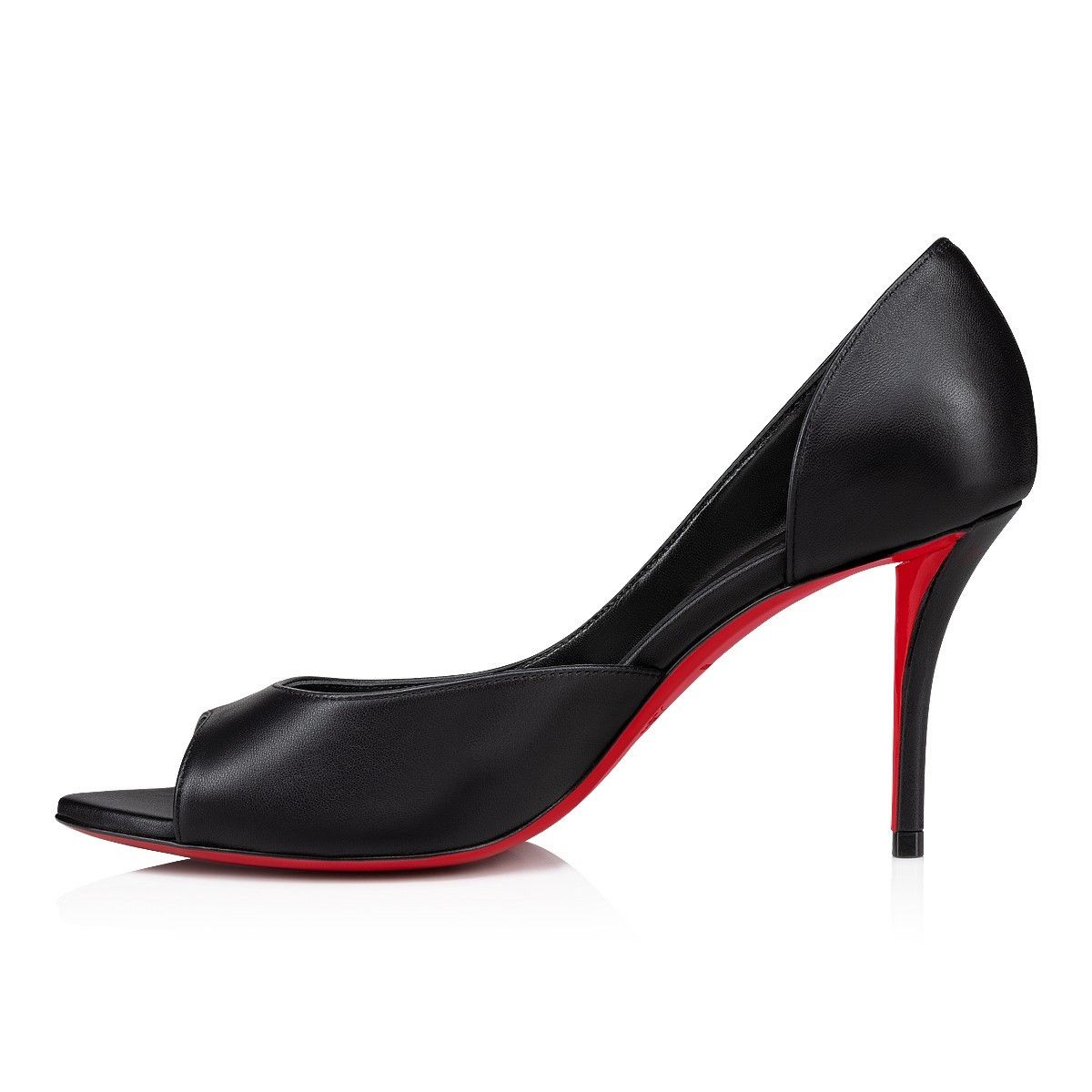 Christian Louboutin Open Apostropha 80mm Black Size US 12 / IT 42 - 4 Thumbnail