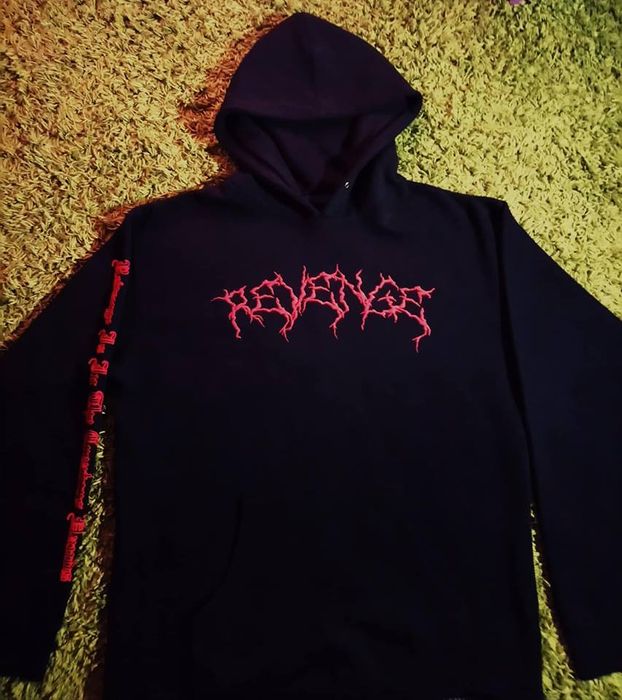 Black anarchy hot sale hoodie revenge