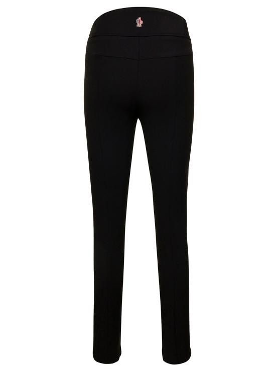 Moncler MONCLER Women Straight Pants 2A0000653064999 Black Size 27" / US 4 / IT 40 - 2 Thumbnail