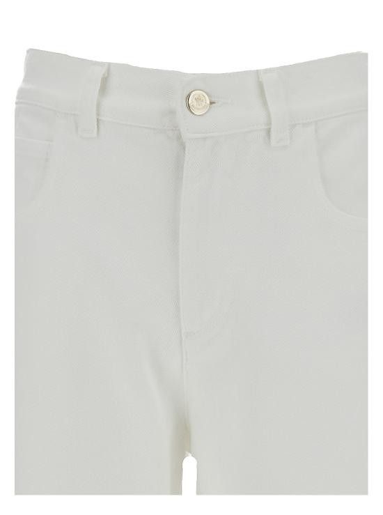 Moncler MONCLER Women Denim Pants 2A0001454A77001 White Size 27" / US 4 / IT 40 - 3 Thumbnail
