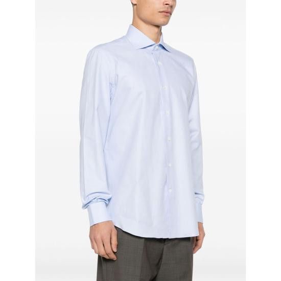 Mazzarelli MAZZARELLI Men Long Tops CST 711 B002 BLUE Size US M / EU 48-50 / 2 - 3 Thumbnail