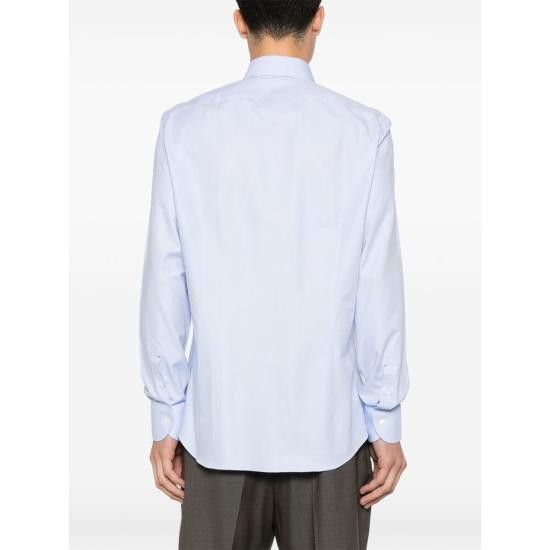 Mazzarelli MAZZARELLI Men Long Tops CST 711 B002 BLUE Size US M / EU 48-50 / 2 - 4 Thumbnail