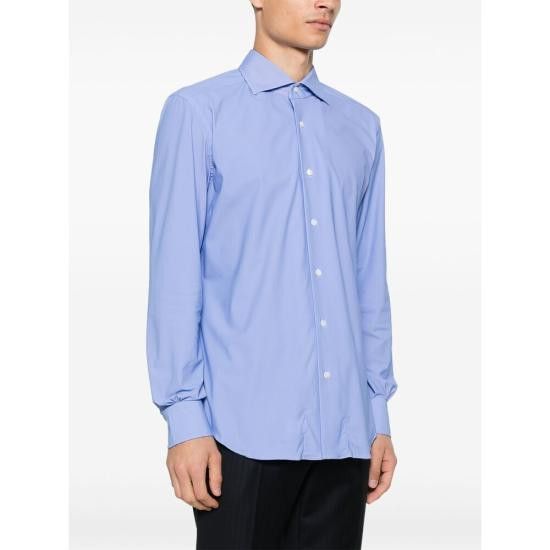 Mazzarelli MAZZARELLI Men Long Tops FREETIME 17 08 BLUE Size US M / EU 48-50 / 2 - 5 Thumbnail