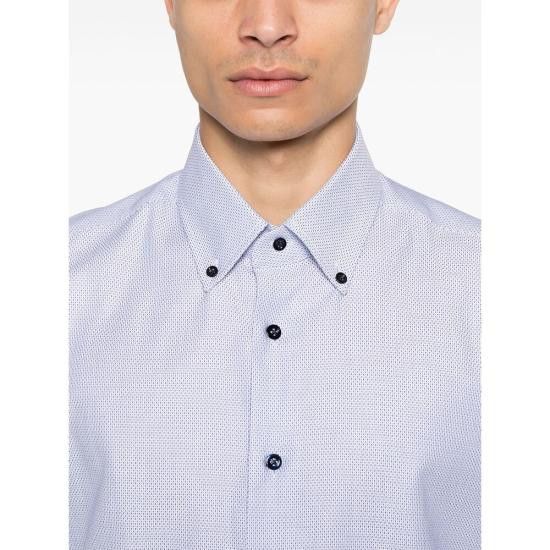 Mazzarelli MAZZARELLI Men Long Tops CST 712 B055 BLUE Size US M / EU 48-50 / 2 - 4 Thumbnail