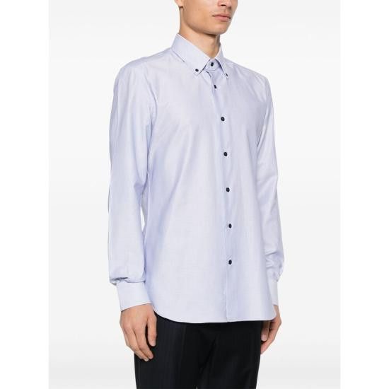 Mazzarelli MAZZARELLI Men Long Tops CST 712 B055 BLUE Size US M / EU 48-50 / 2 - 2 Thumbnail