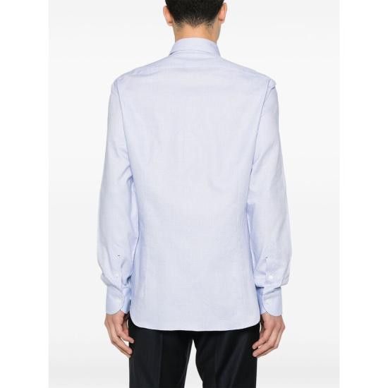Mazzarelli MAZZARELLI Men Long Tops CST 709 B054 BLUE Size US M / EU 48-50 / 2 - 4 Thumbnail