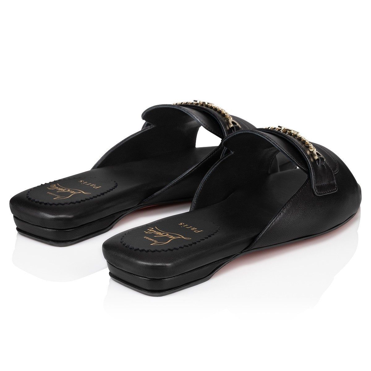 Christian Louboutin Miss MJ Mule Black Size US 8.5 / IT 38.5 - 3 Thumbnail