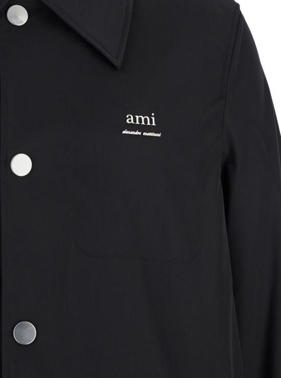 AMI AMI Men Coats & Jackets UJK542PA0007001 Black Size US L / EU 52-54 / 3 - 3 Thumbnail