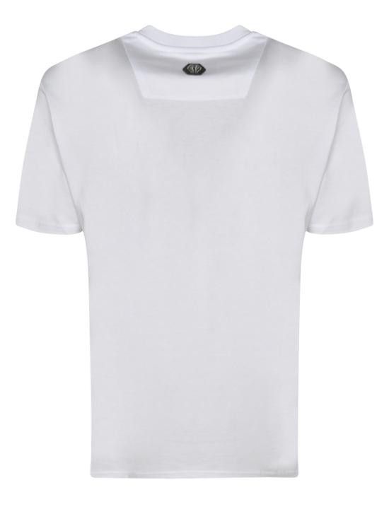 Philipp Plein PHILIPP PLEIN Men T-Shirts AADC MTK7816 PJY002N 01 White Size US XL / EU 56 / 4 - 2 Thumbnail