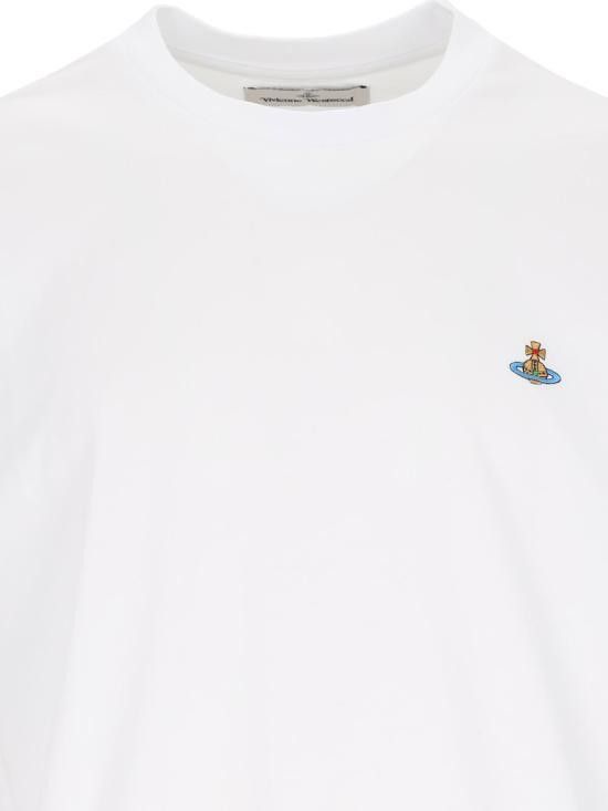 Vivienne Westwood VIVIENNE WESTWOOD Men T-Shirts 3G010013 J001M GO A401 White Size US L / EU 52-54 / 3 - 3 Thumbnail
