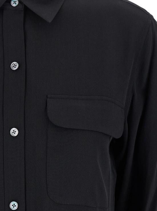 Equipment EQUIPMENT Women Shirts Q23E035TRUEBLACK Black Size L / US 10 / IT 46 - 3 Thumbnail