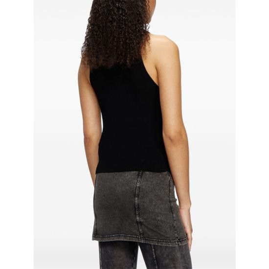 Diesel DIESEL Women Tops 0DLAX A17450 9XX BLACK Size S / US 4 / IT 40 - 5 Thumbnail