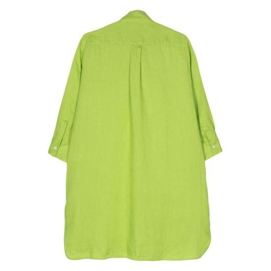 Mazzarelli MAZZARELLI Women Shirts B84W 19 IRIS GREEN Size L / US 10 / IT 46 - 3 Thumbnail