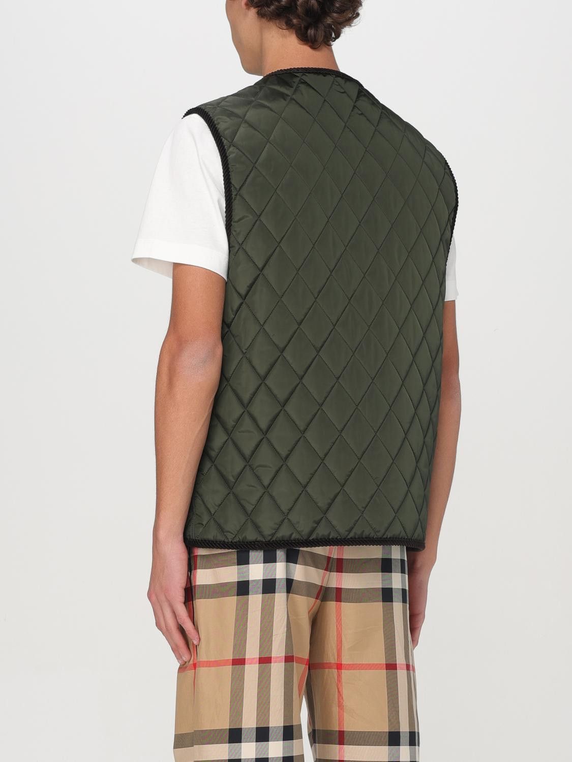 Burberry Burberry Suit Vest Men Olive Size US M / EU 48-50 / 2 - 2 Thumbnail