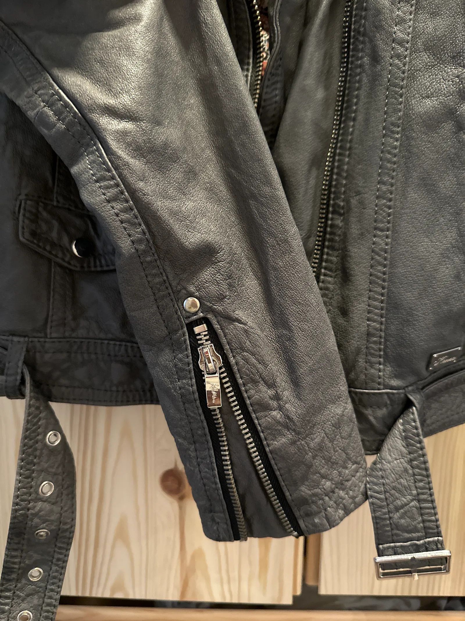 JOFAMA Jofama Leather Jacket Size XS / US 0-2 / IT 36-38 - 4 Thumbnail