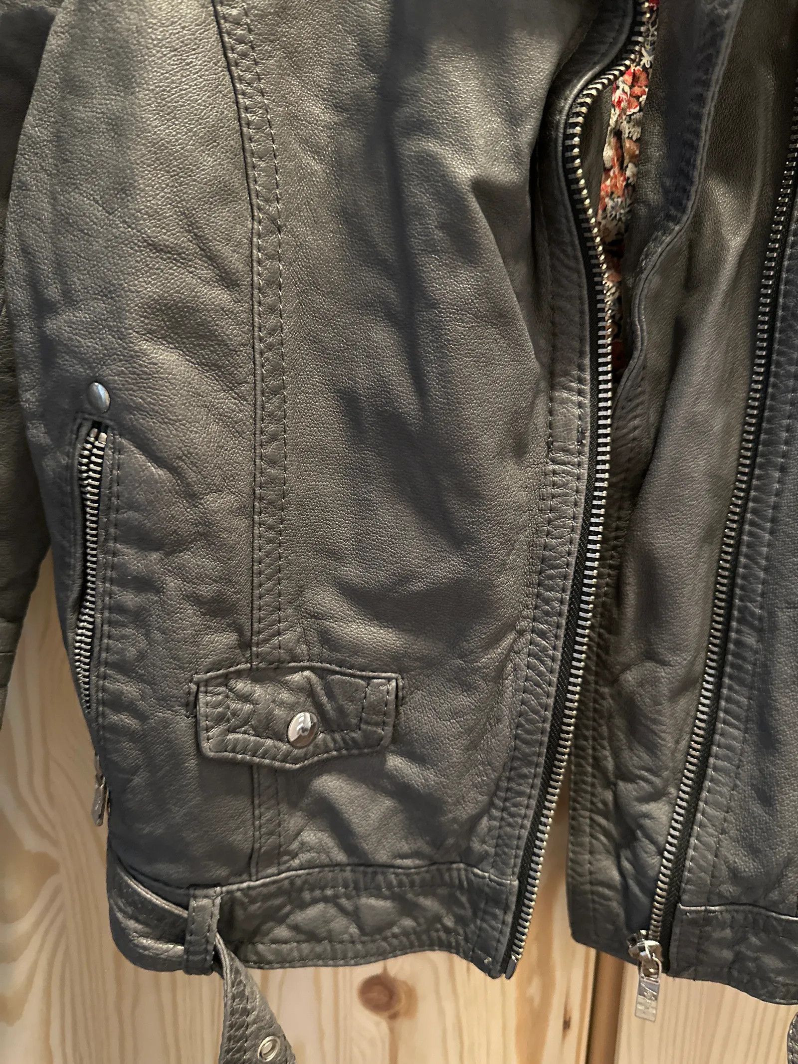 JOFAMA Jofama Leather Jacket Size XS / US 0-2 / IT 36-38 - 3 Thumbnail