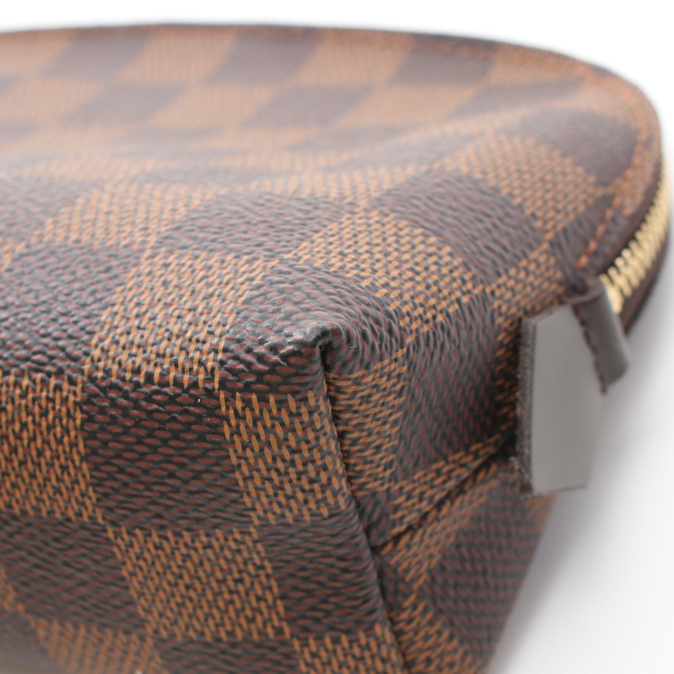Louis Vuitton Louis Vuitton Pochette Cosmetics Damier Ebene Cosmetic Pouch Brown Size ONE SIZE - 5 Thumbnail