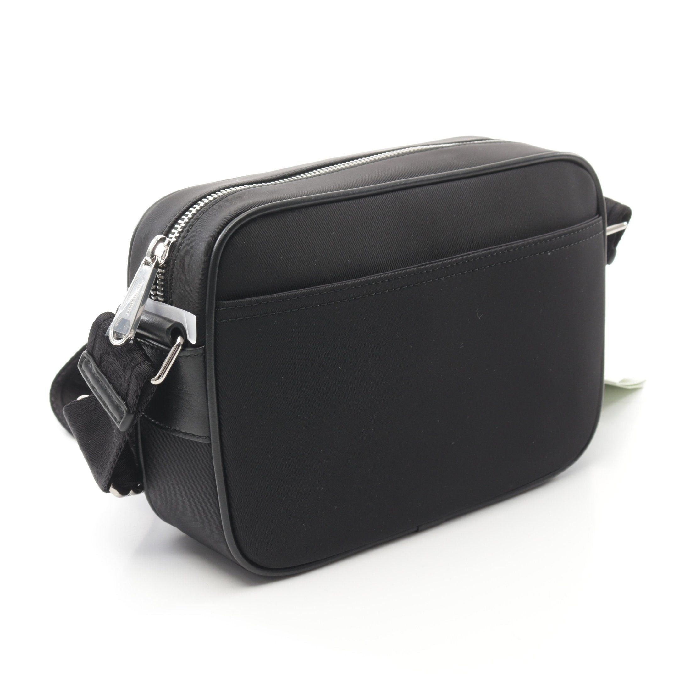 Burberry Burberry Crossbody Bag Shoulder Nylon Leather Black Logo Size ONE SIZE - 2 Thumbnail