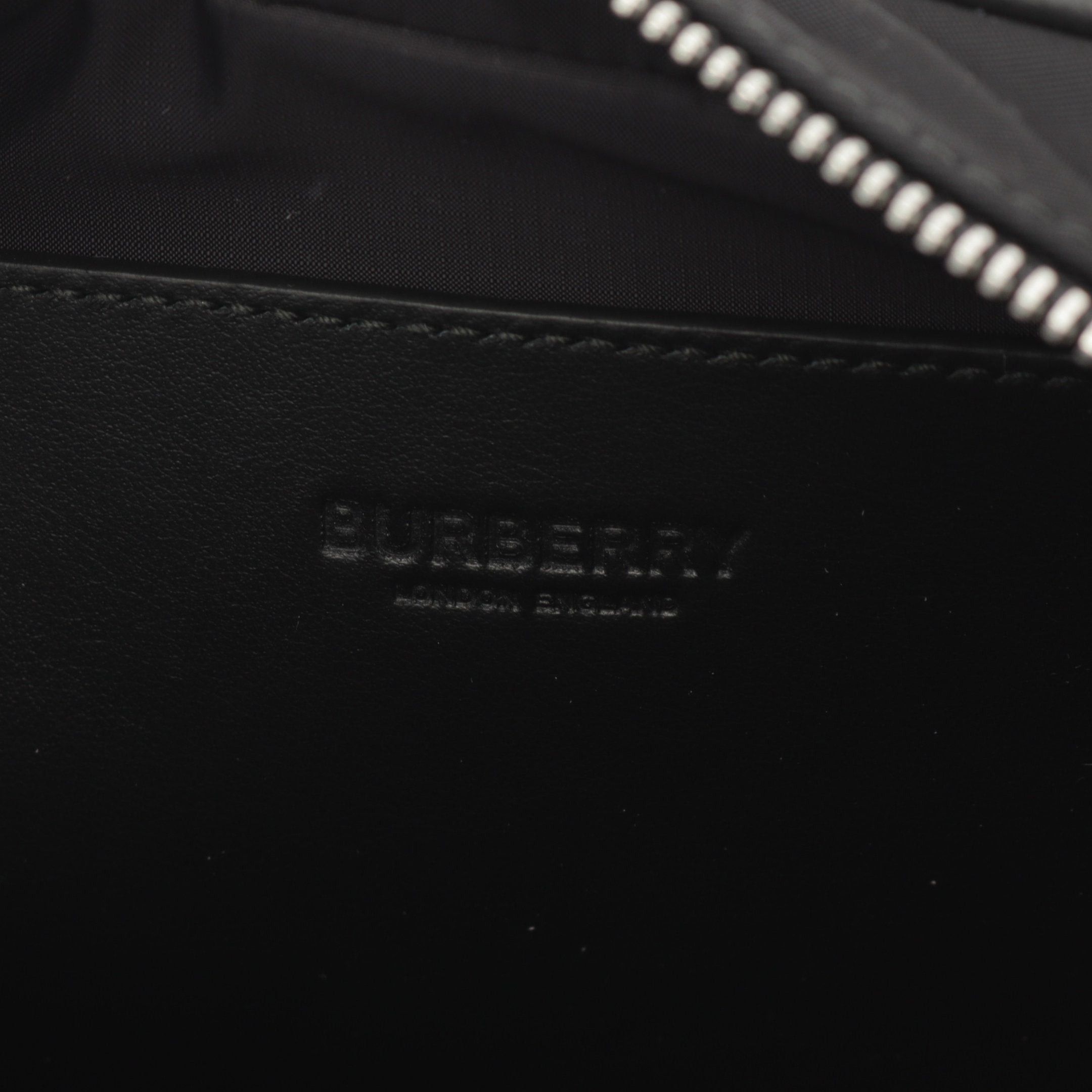 Burberry Burberry Crossbody Bag Shoulder Nylon Leather Black Logo Size ONE SIZE - 4 Thumbnail