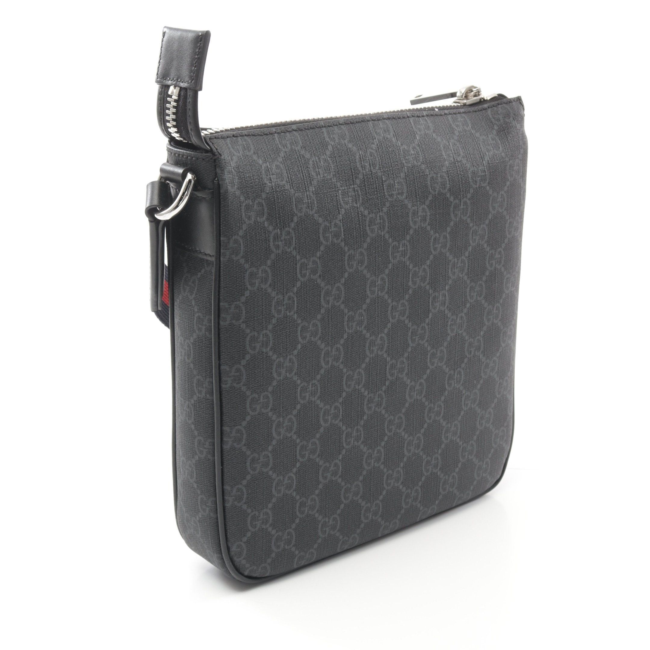 Gucci Gucci Gg Supreme Small Shoulder Bag Leather Black Size ONE SIZE - 2 Thumbnail