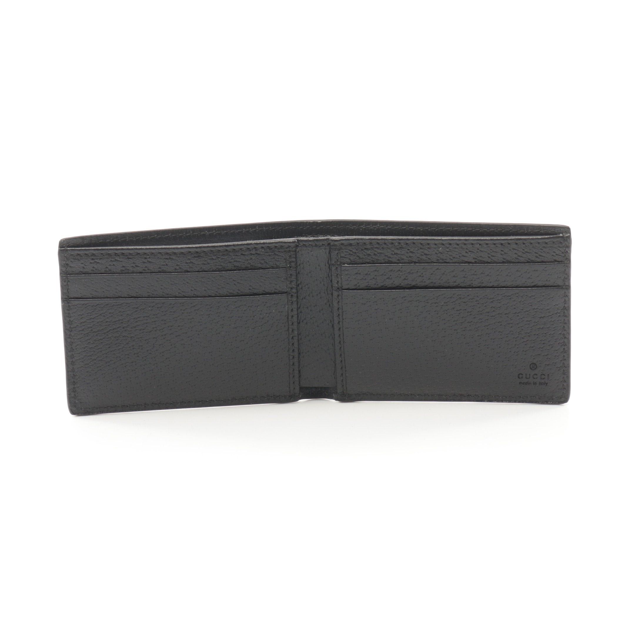 Gucci Gucci Gg Marmont Bi-Fold Wallet Leather Black Size ONE SIZE - 3 Thumbnail
