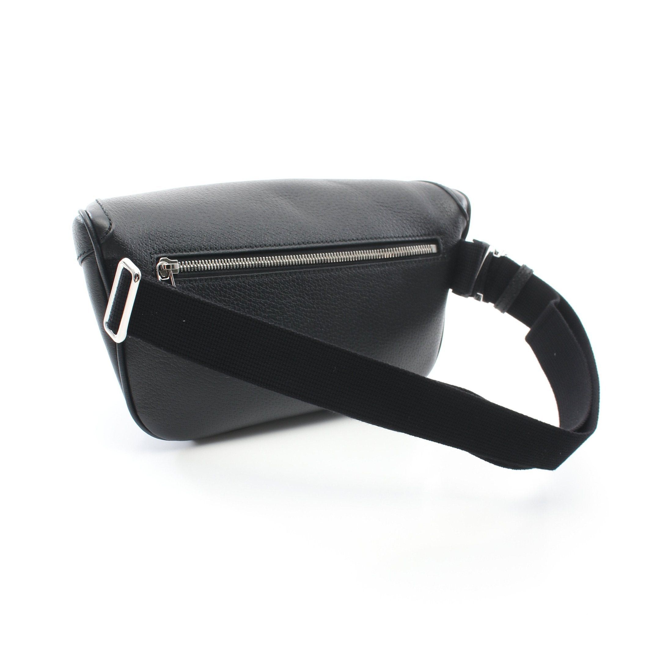 Gucci Gg Small Belt Bag Body Waist Leather Black