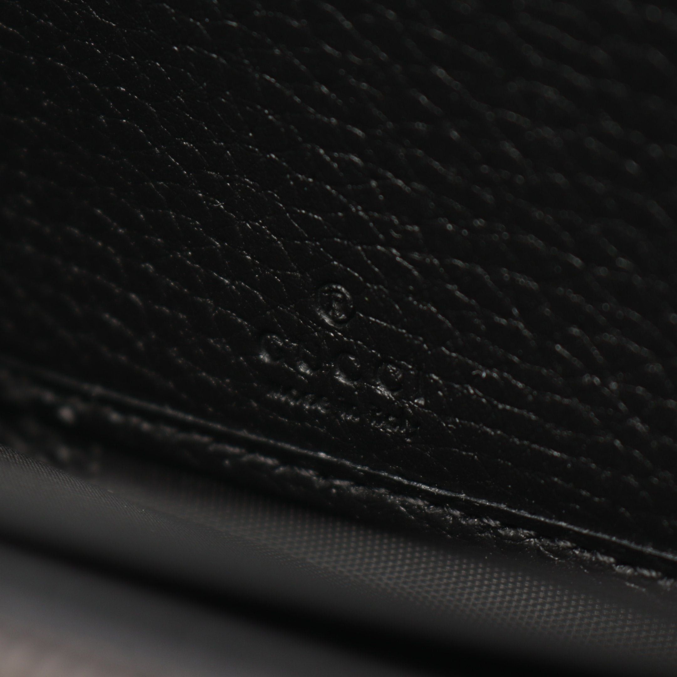 Gucci Gucci Bamboo Round Zipper Long Wallet Leather Black Size ONE SIZE - 4 Thumbnail