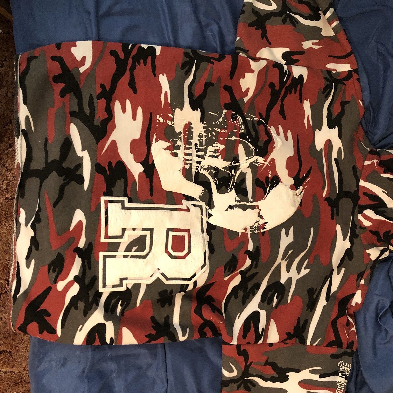 Revenge “Burn” Camo Hoodie Size US L / EU 52-54 / 3 - 5 Thumbnail