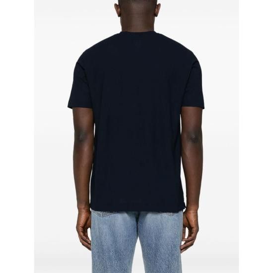 Mazzarelli MAZZARELLI Men T-Shirts ICE COTTON 2 T S BLUE Size US M / EU 48-50 / 2 - 3 Thumbnail