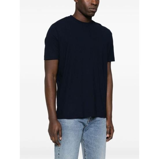 Mazzarelli MAZZARELLI Men T-Shirts ICE COTTON 2 T S BLUE Size US M / EU 48-50 / 2 - 4 Thumbnail