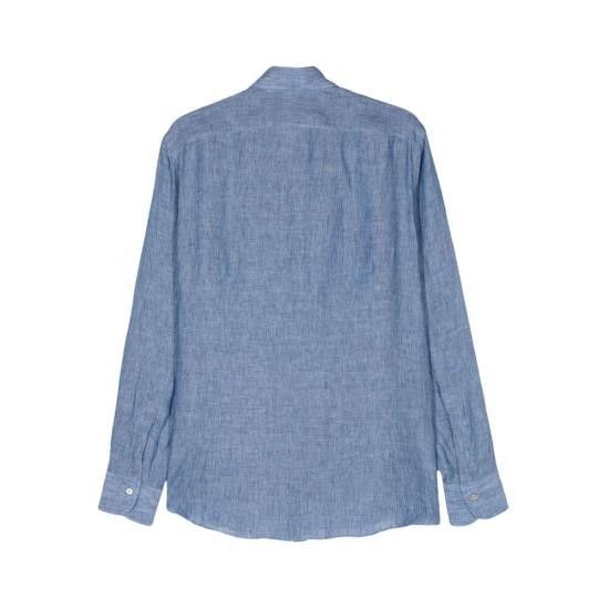 Mazzarelli MAZZARELLI Men Long Tops B159W 14 BLUE Size US M / EU 48-50 / 2 - 2 Thumbnail