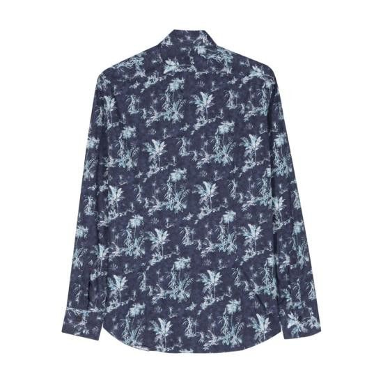 Mazzarelli MAZZARELLI Men Long Tops B144W 11 BLUE Size US M / EU 48-50 / 2 - 2 Thumbnail