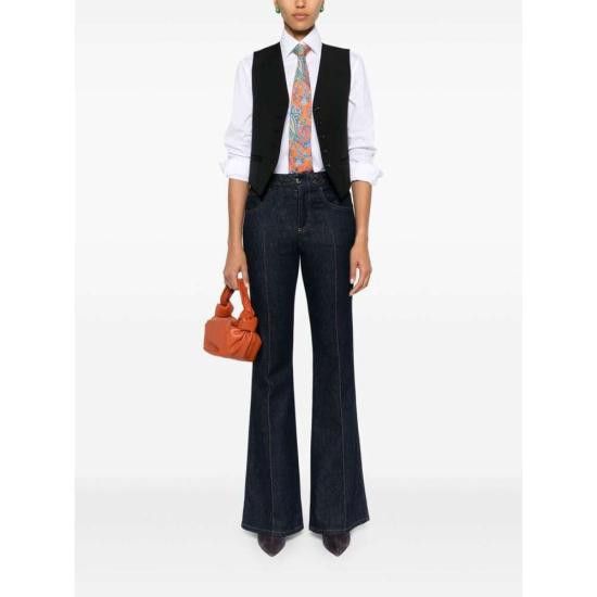 Mazzarelli MAZZARELLI Women Shirts B100 1A GEA WHITE Size M / US 6-8 / IT 42-44 - 3 Thumbnail