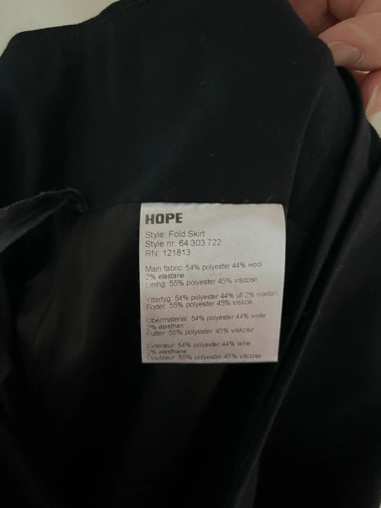 Hope Hope Fold skirt Skirt Size 27" / US 4 / IT 40 - 3 Thumbnail