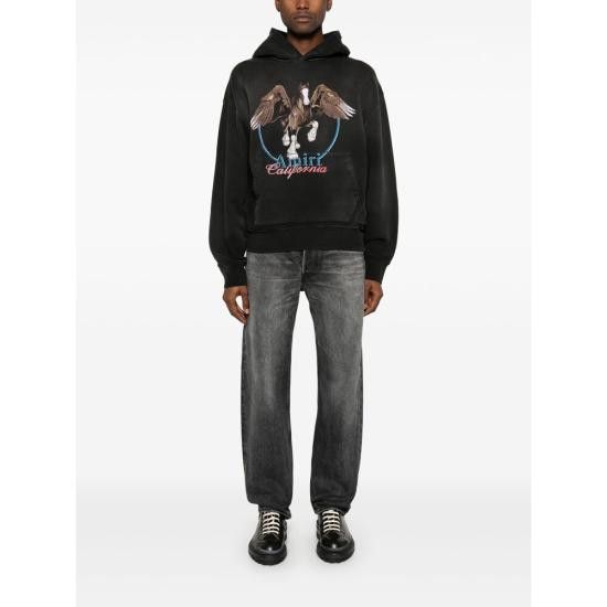 Amiri AMIRI Men Sweatshirts AMJYHD1080 BLACK Size US M / EU 48-50 / 2 - 4 Thumbnail