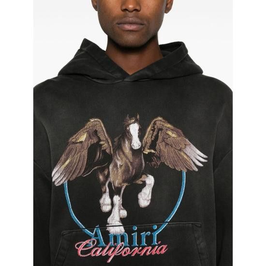 Amiri AMIRI Men Sweatshirts AMJYHD1080 BLACK Size US XL / EU 56 / 4 - 2 Thumbnail